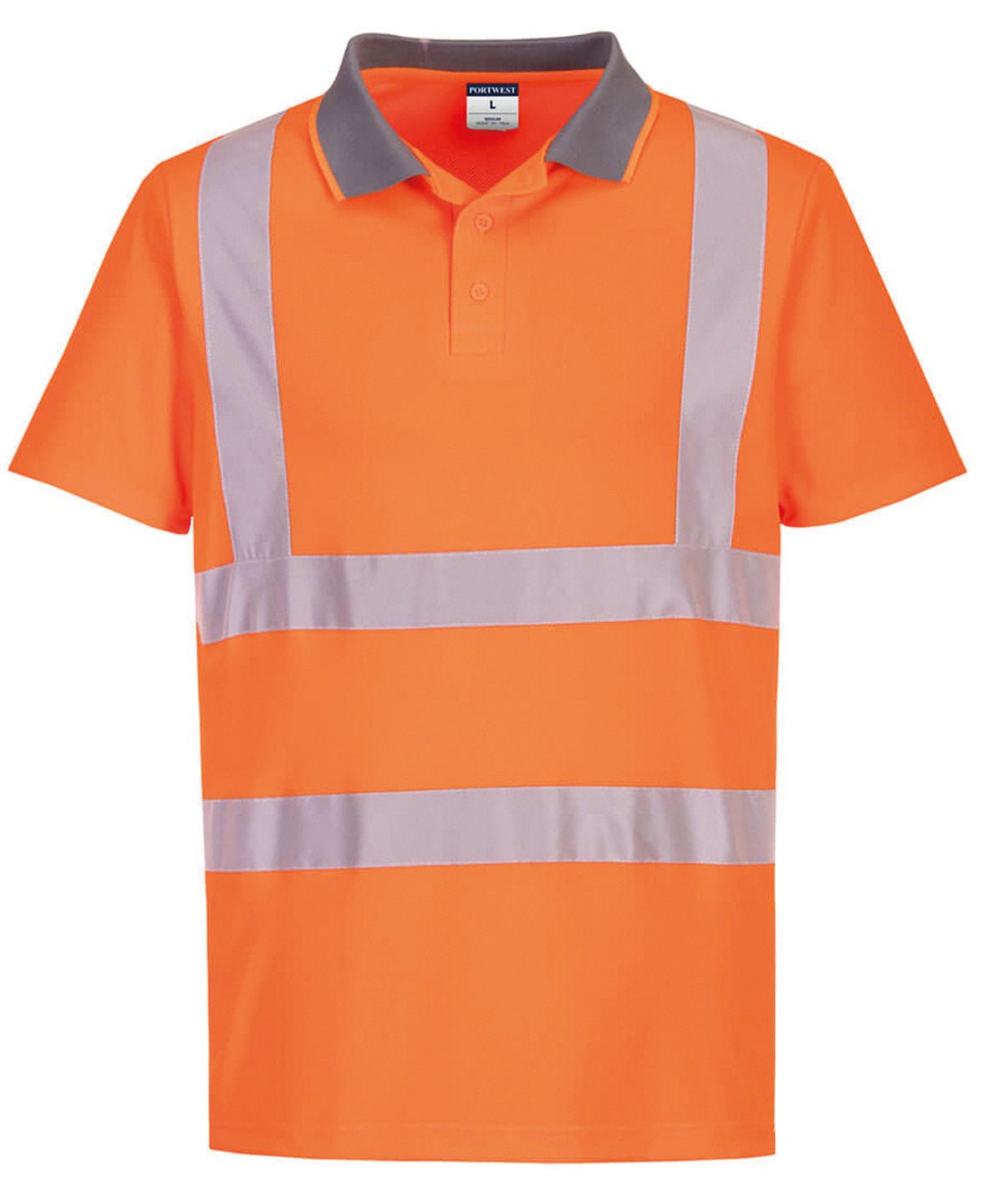 Yellow - Eco Hi-vis short sleeve polo (EC10) - GarmentEmbroidery