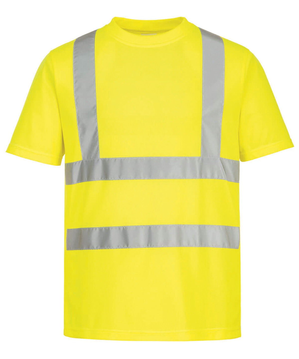 Yellow - Eco Hi-vis t-shirt (EC12) - GarmentEmbroidery