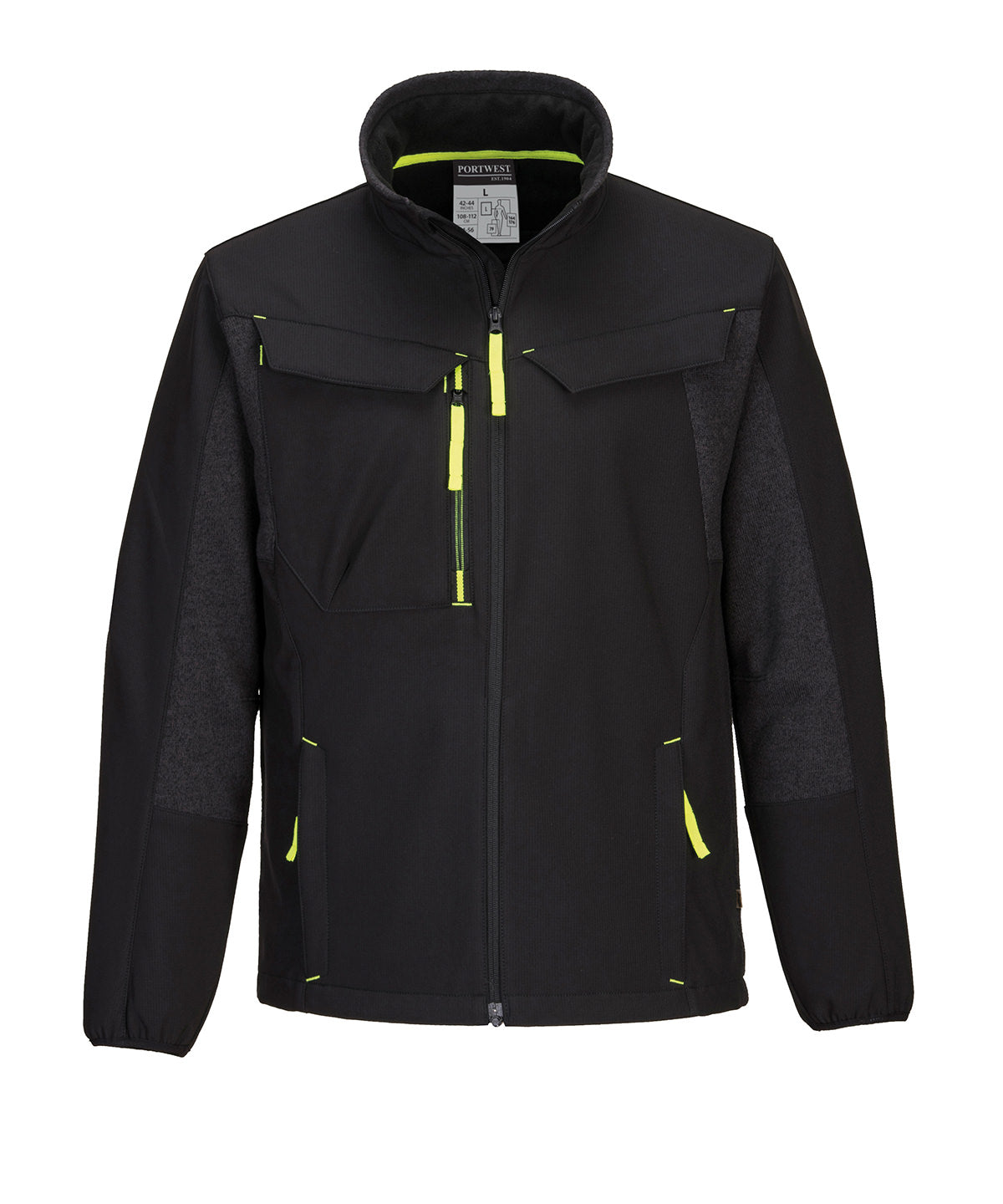 Black - WX3 Eco Hybrid softshell jacket (2L) (T753) - GarmentEmbroidery