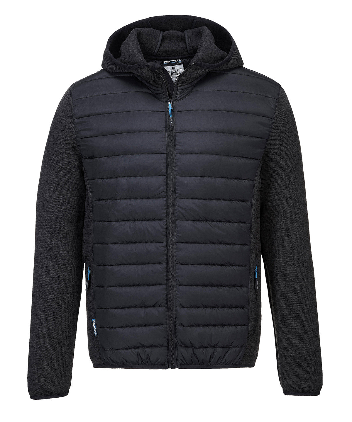 Grey Marl - KX3 Hybrid baffle jacket (T832) - GarmentEmbroidery