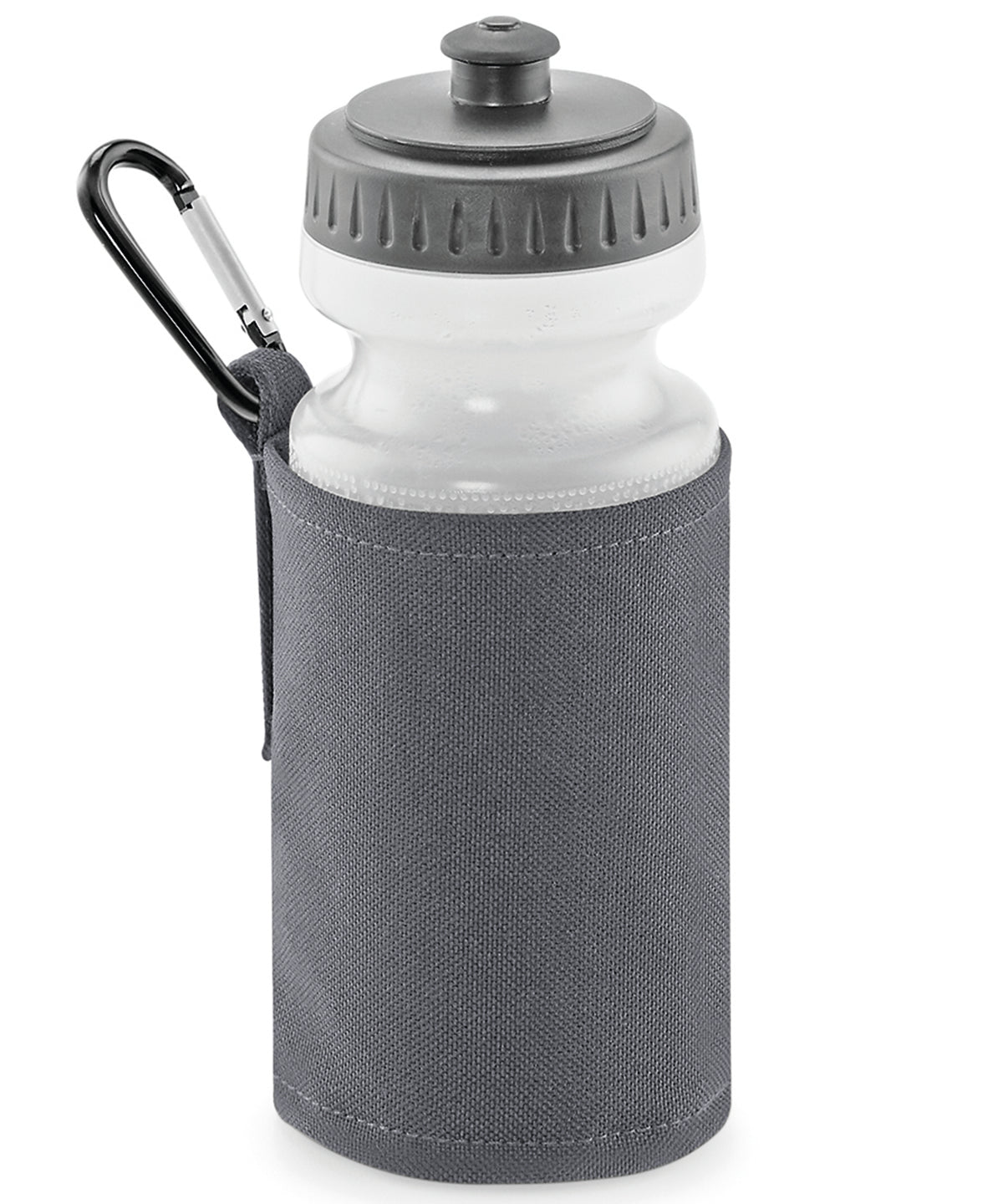 Graphite Grey - Water bottle and holder - GarmentEmbroidery