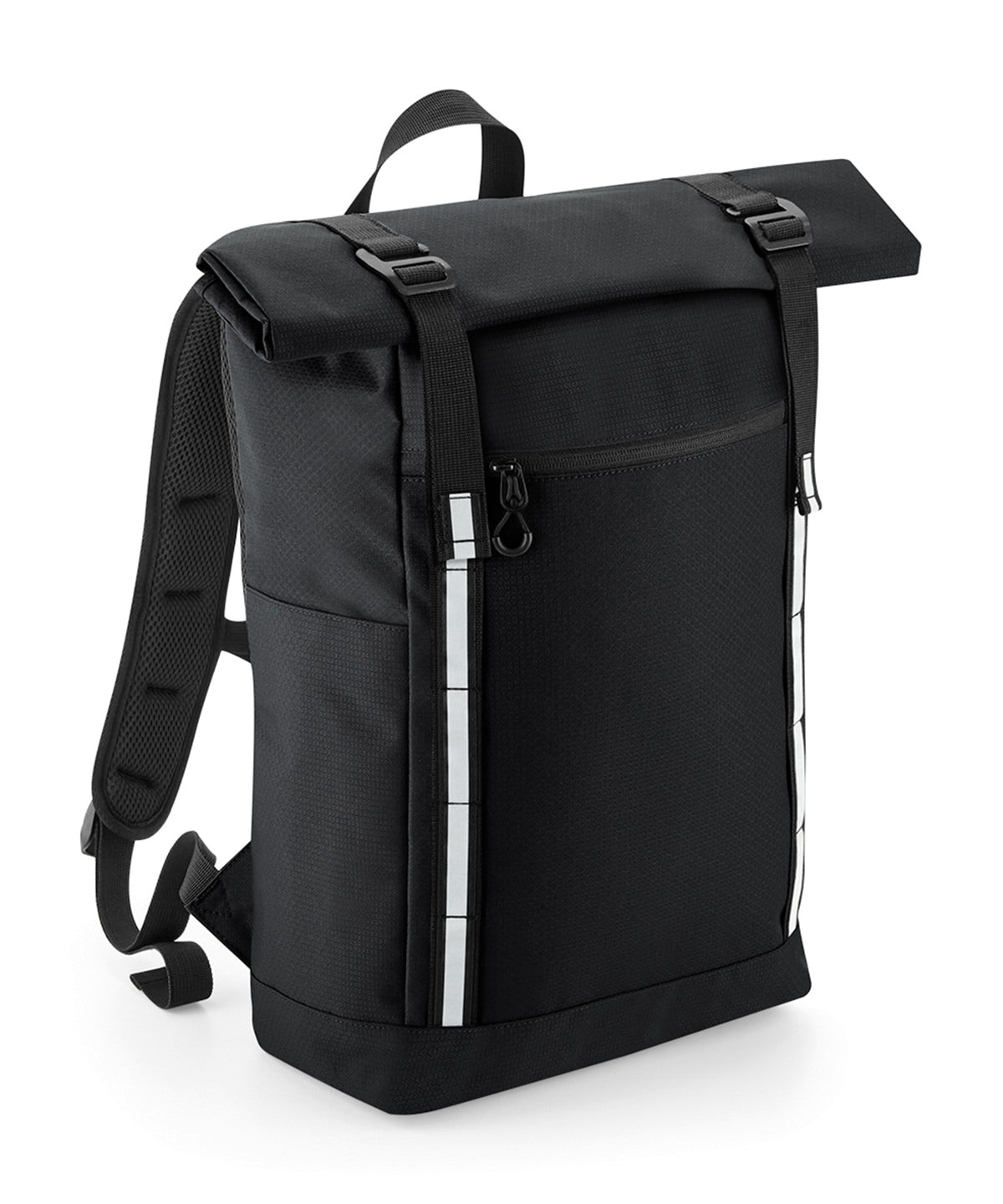 Black - Urban commute backpack - GarmentEmbroidery