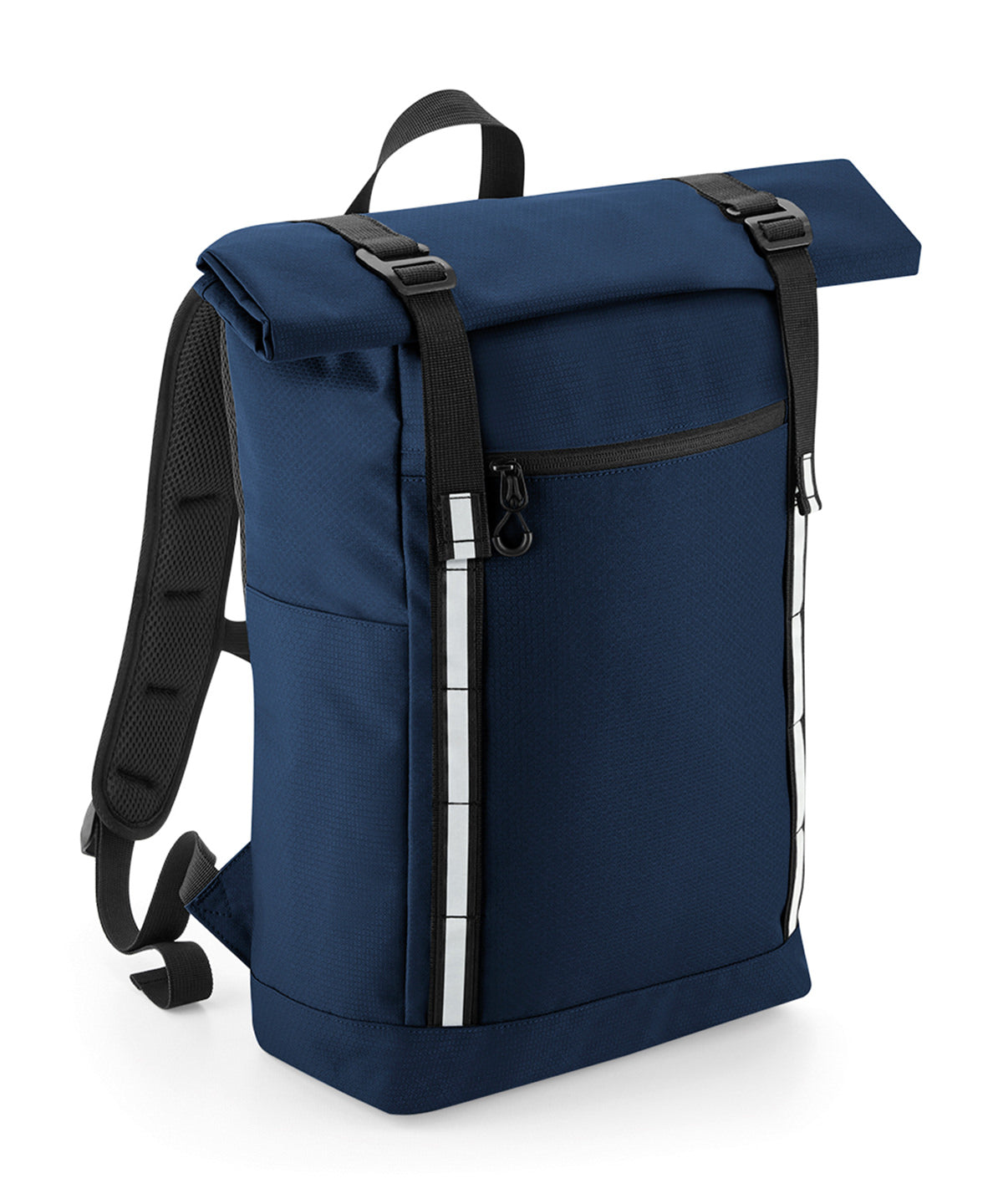 Navy - Urban commute backpack - GarmentEmbroidery