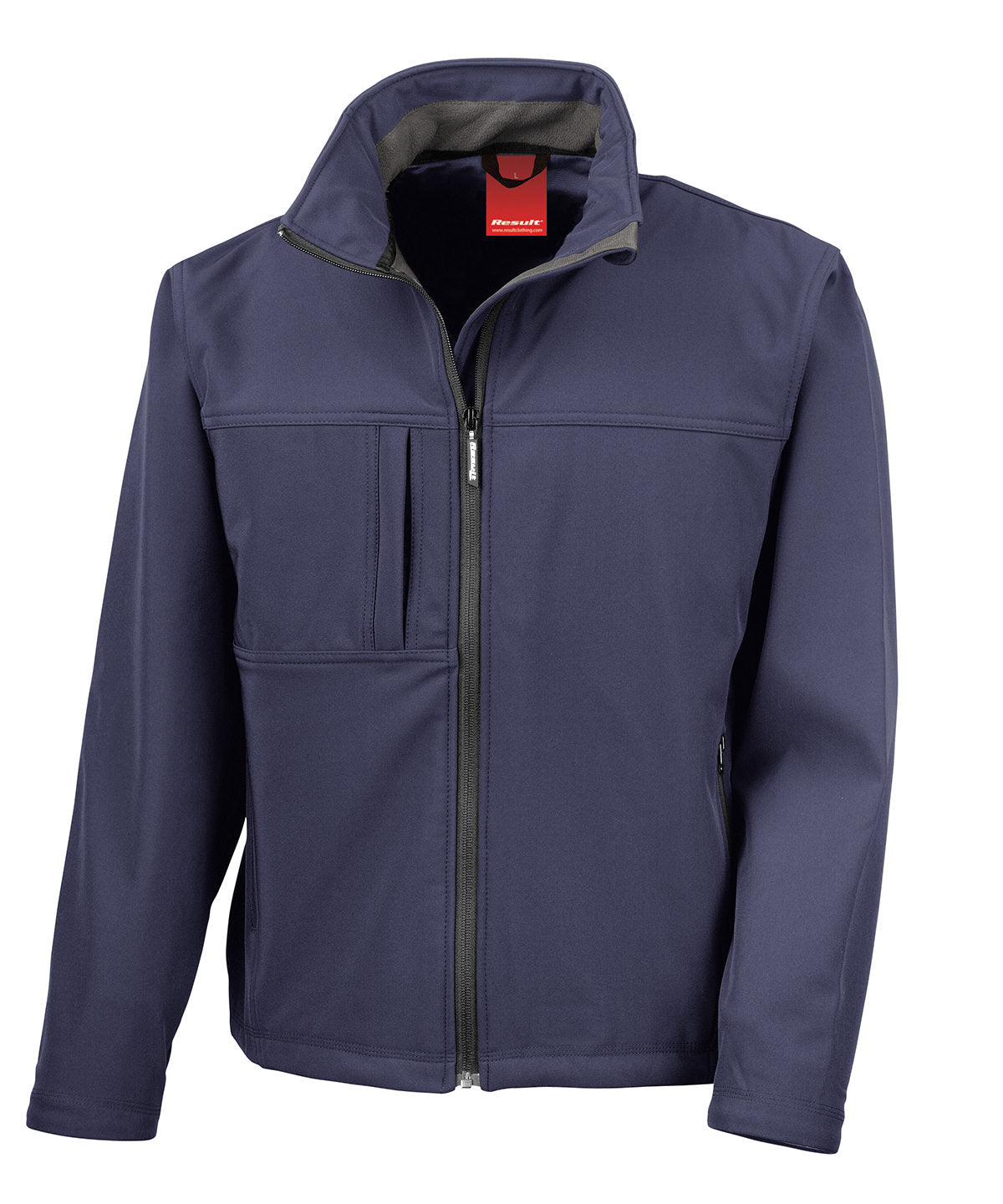 Navy* - Classic softshell jacket - GarmentEmbroidery