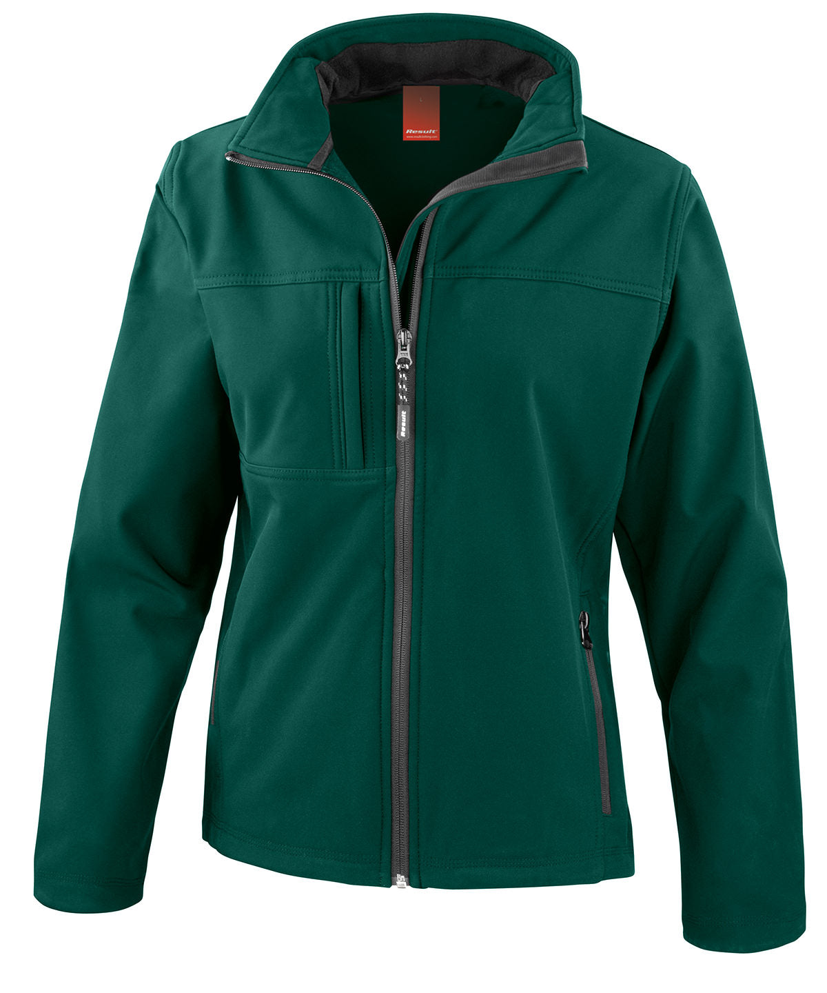 Bottle Green - Women's classic softshell jacket - GarmentEmbroidery