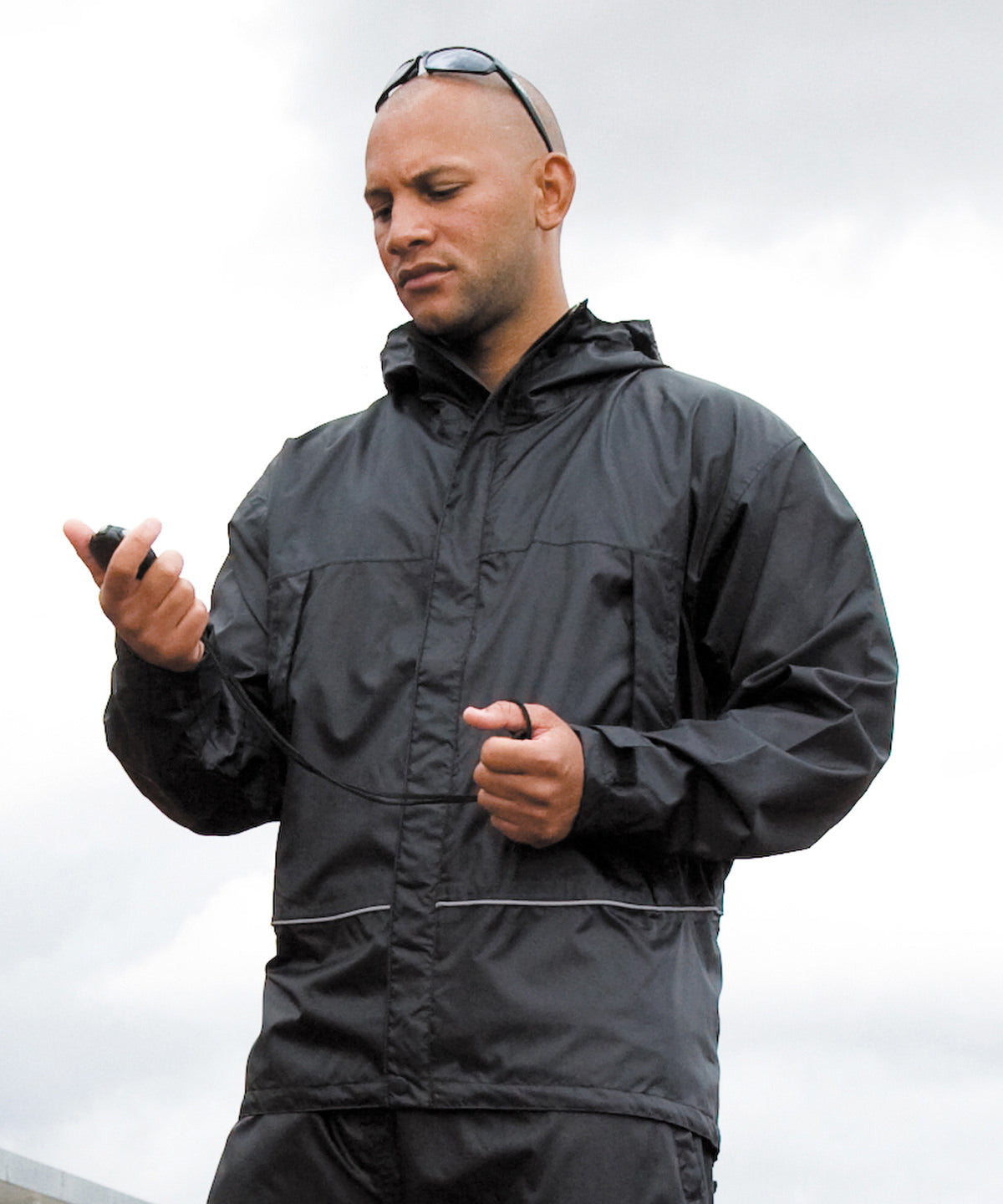 Black - Waterproof 2000 midweight jacket - GarmentEmbroidery