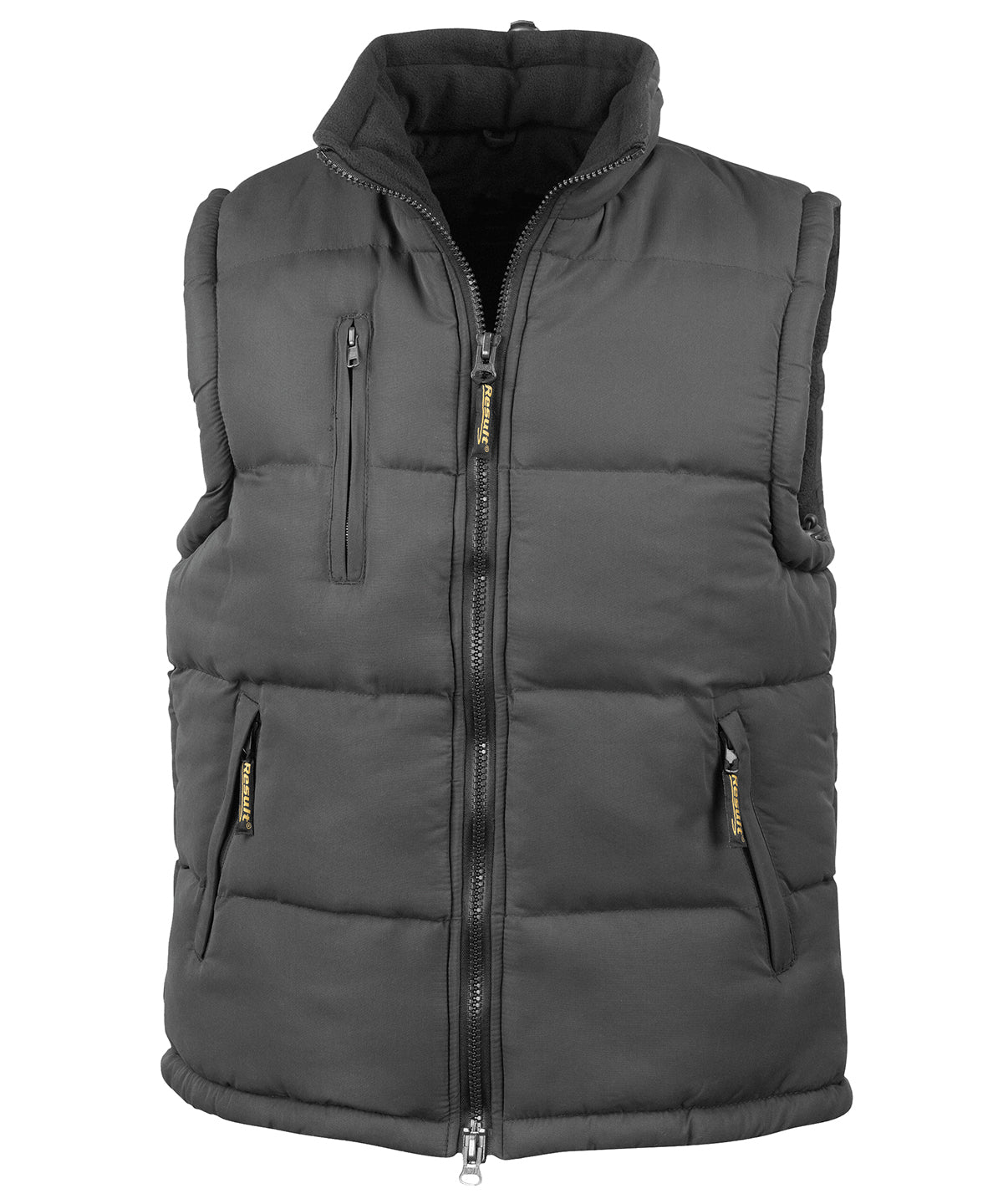 Black - Ultra padded bodywarmer - GarmentEmbroidery