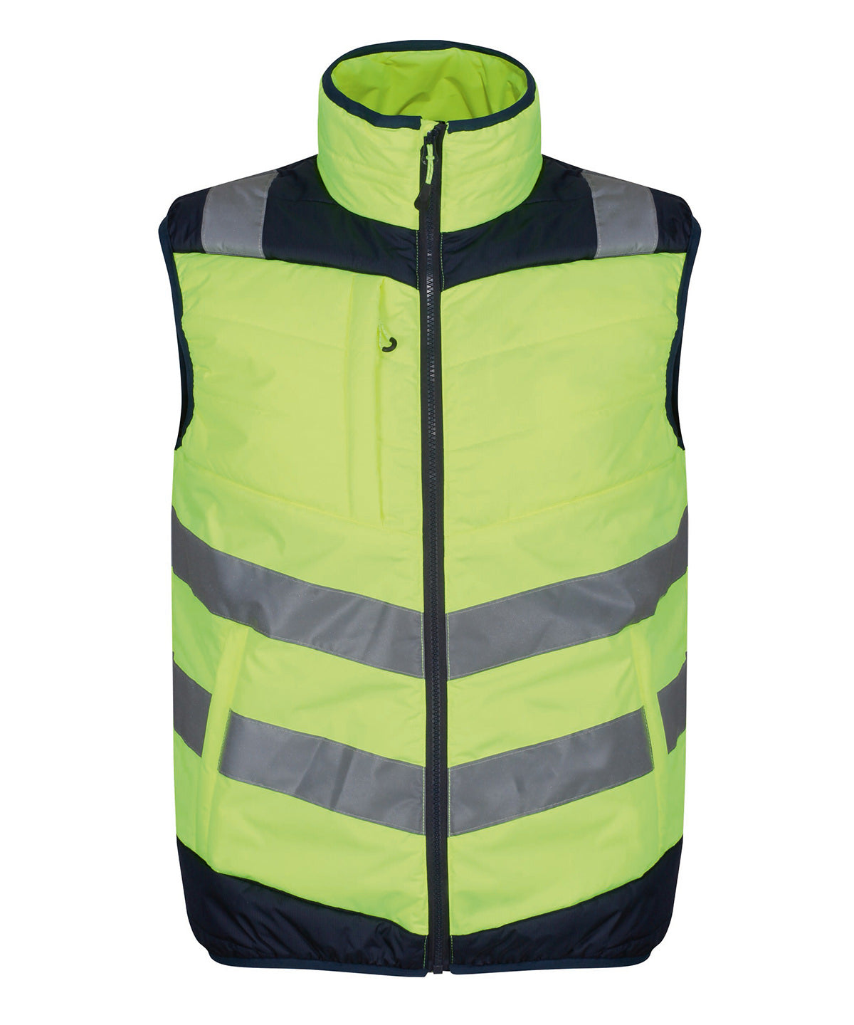 Yellow/Navy - Pro hi-vis thermal bodywarmer - GarmentEmbroidery