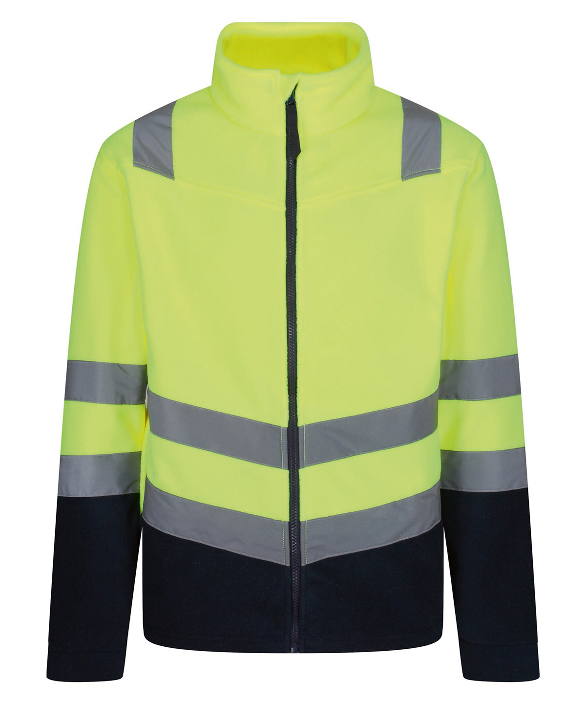 Yellow/Navy - Pro hi-vis 250 fleece - GarmentEmbroidery