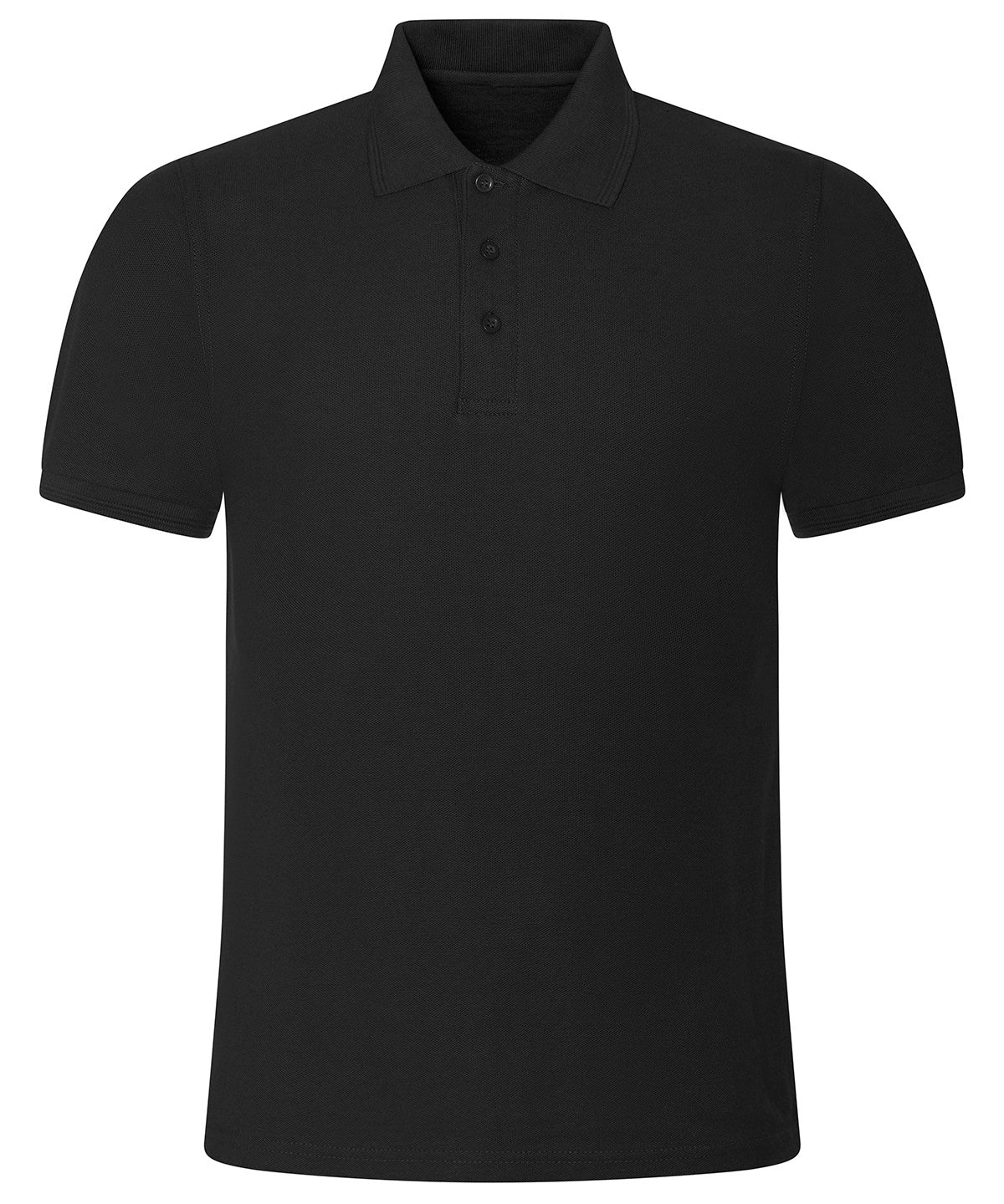 Black - Pro premium polo - GarmentEmbroidery