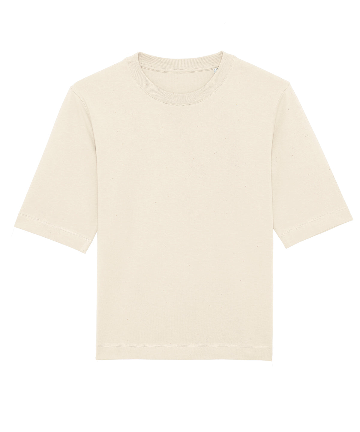 Natural Raw - Stella Fringer women's boxy heavy t-shirt (STTW054) - GarmentEmbroidery