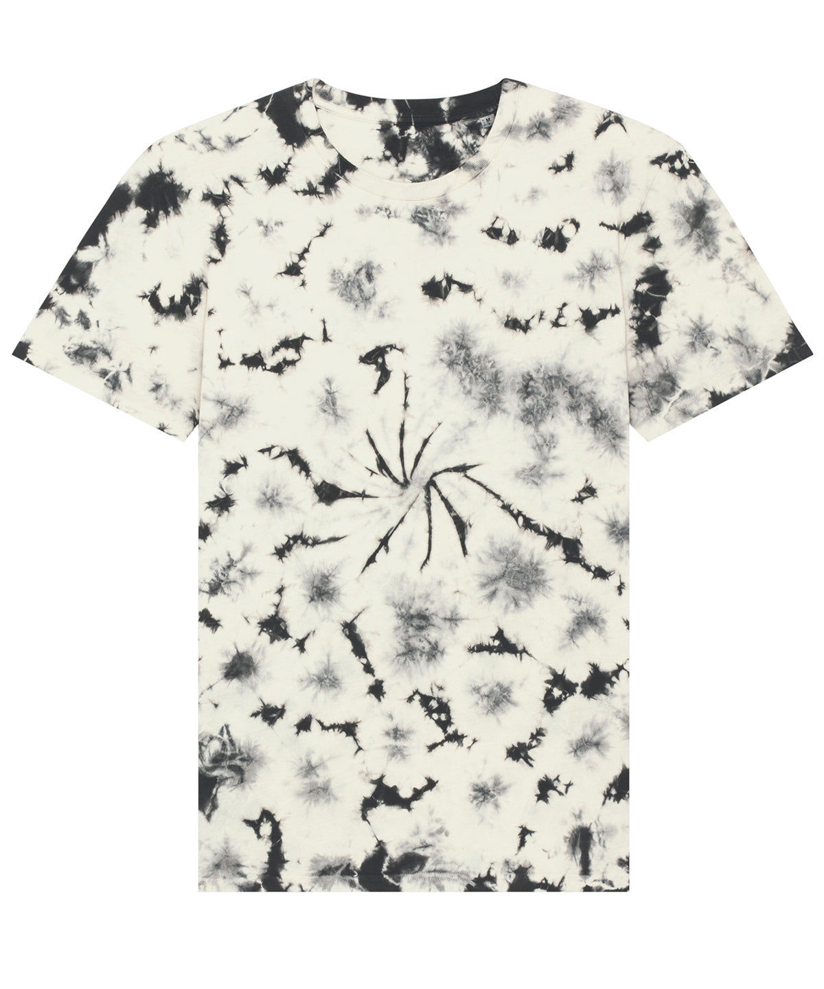 Tie and Dye Natural Raw/Black* - Creator tie and dye t-shirt (STTU757) - GarmentEmbroidery