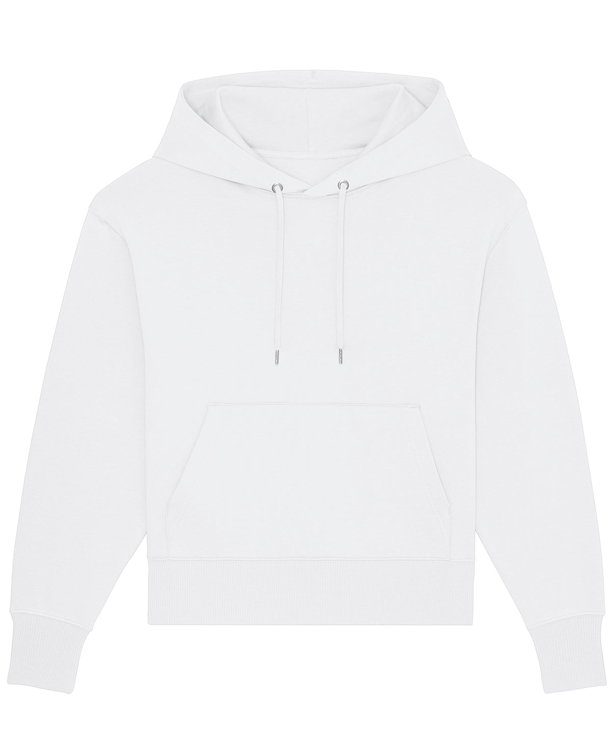 White - Slammer oversized brushed sweatshirt (STSU856) - GarmentEmbroidery