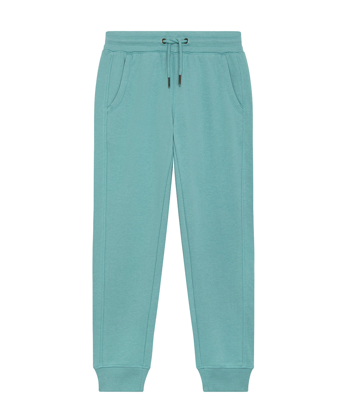 Teal Monstera - Mini shake modern kids jogger pants (STBK910) - GarmentEmbroidery