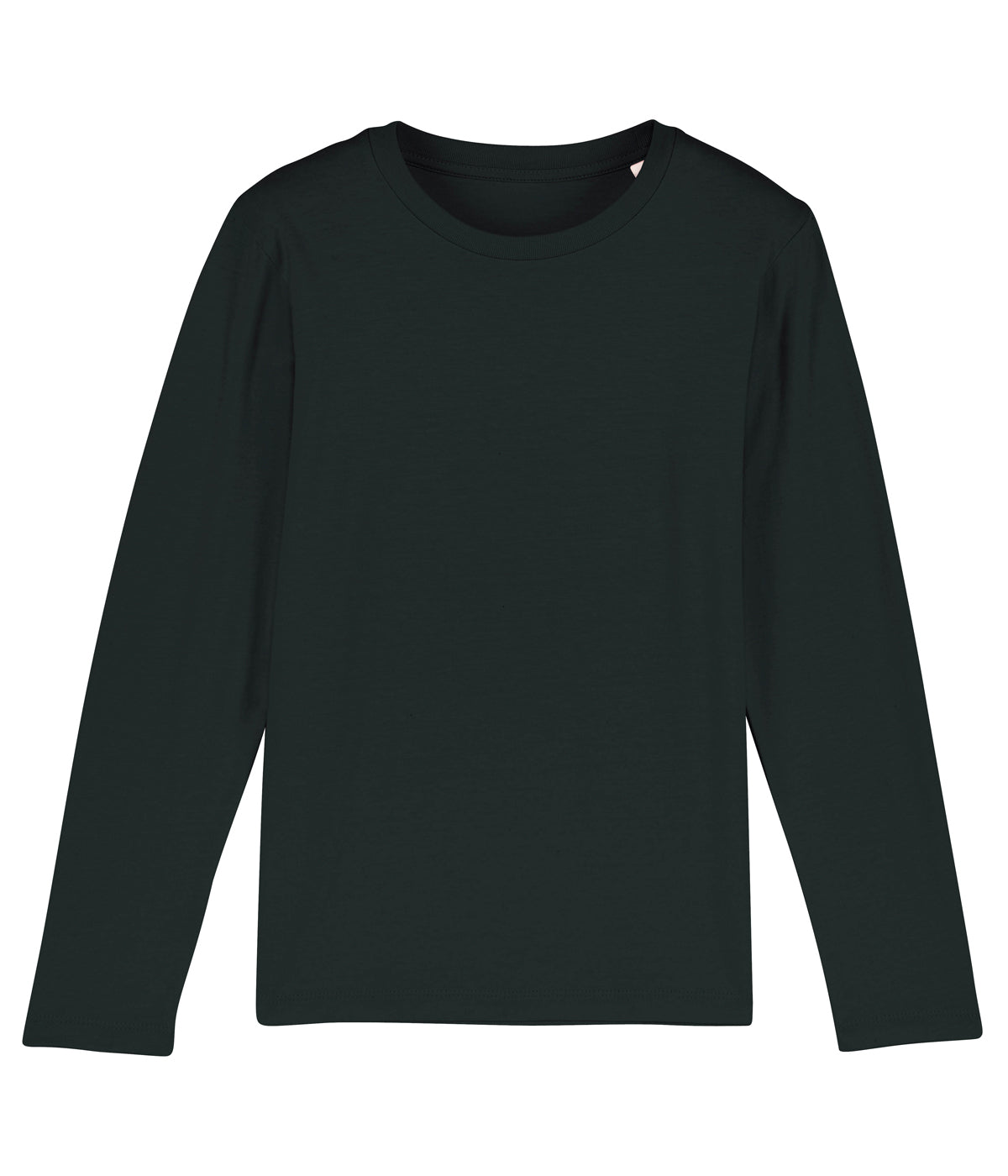 Black - Mini hopper long sleeve kids t-shirt (STTK907) - GarmentEmbroidery