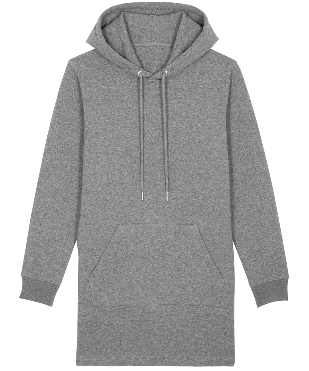 Mid Heather Grey* - Stella Streeter women's hoodie dress (STDW143) - GarmentEmbroidery