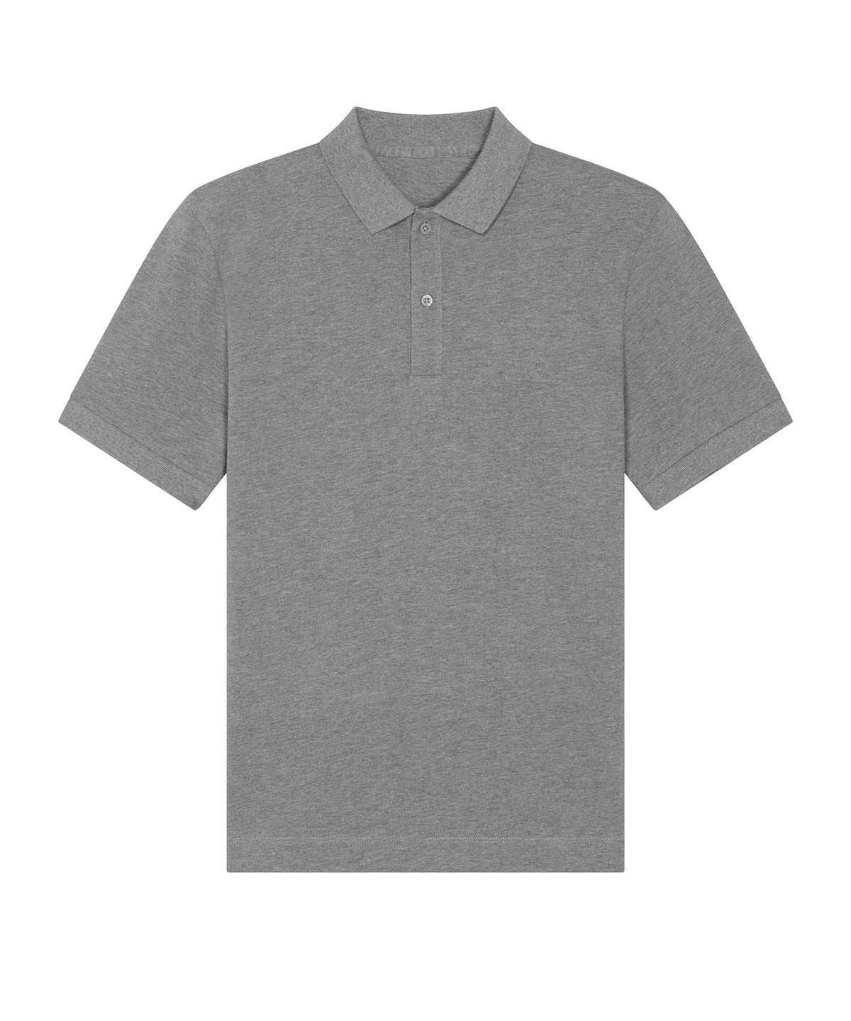 Mid Heather Grey - Prepster unisex short sleeve polo (STPU331) - GarmentEmbroidery