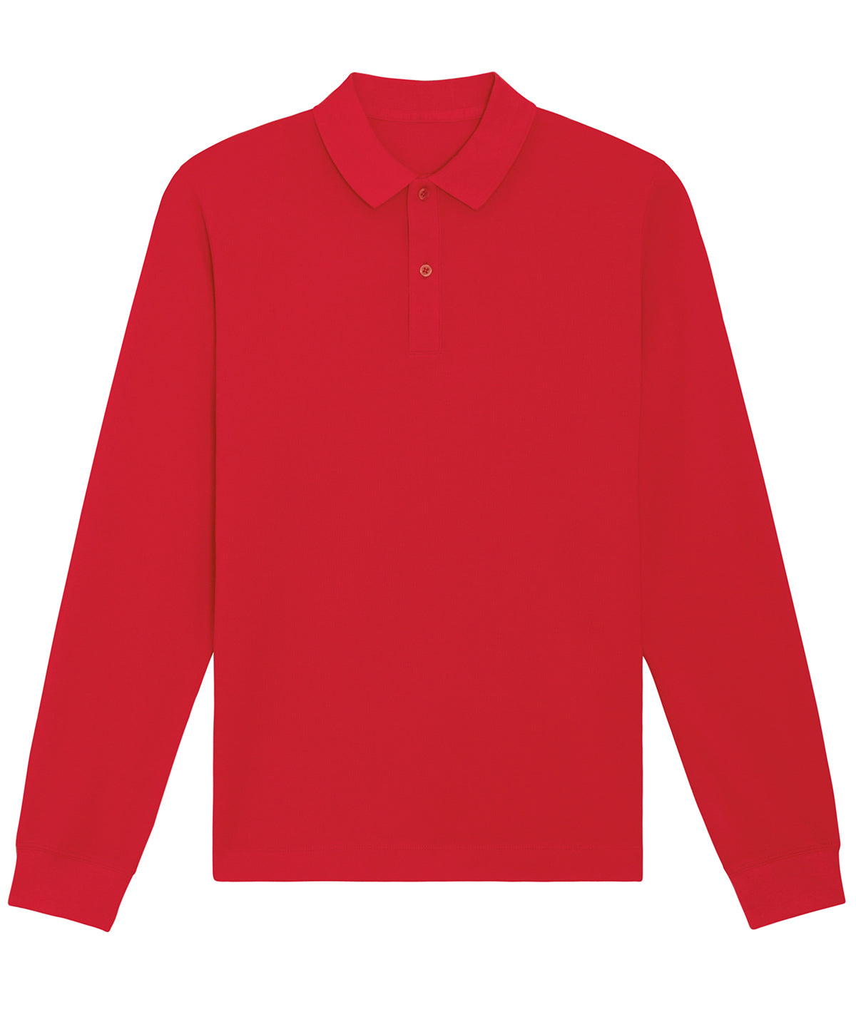 Red - Prepster long sleeve unisex polo (STPU332) - GarmentEmbroidery