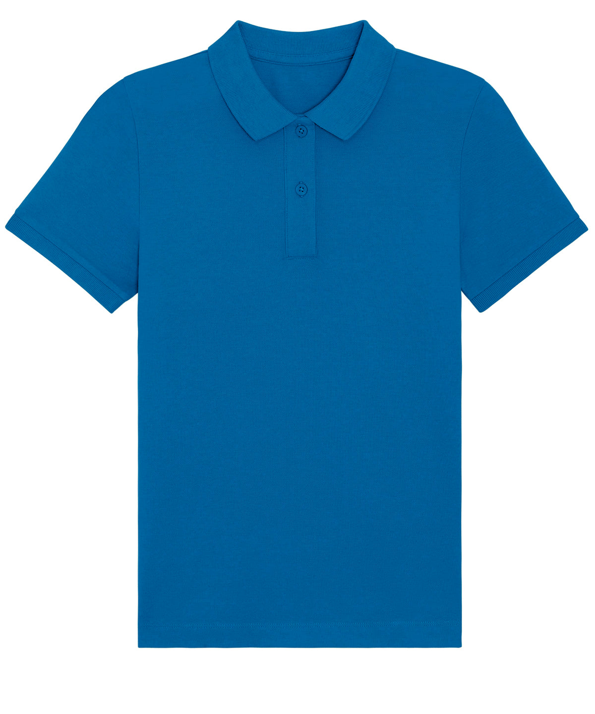 Royal Blue - Stella Elliser women's fitted piqué short sleeve polo  (STPW333) - GarmentEmbroidery