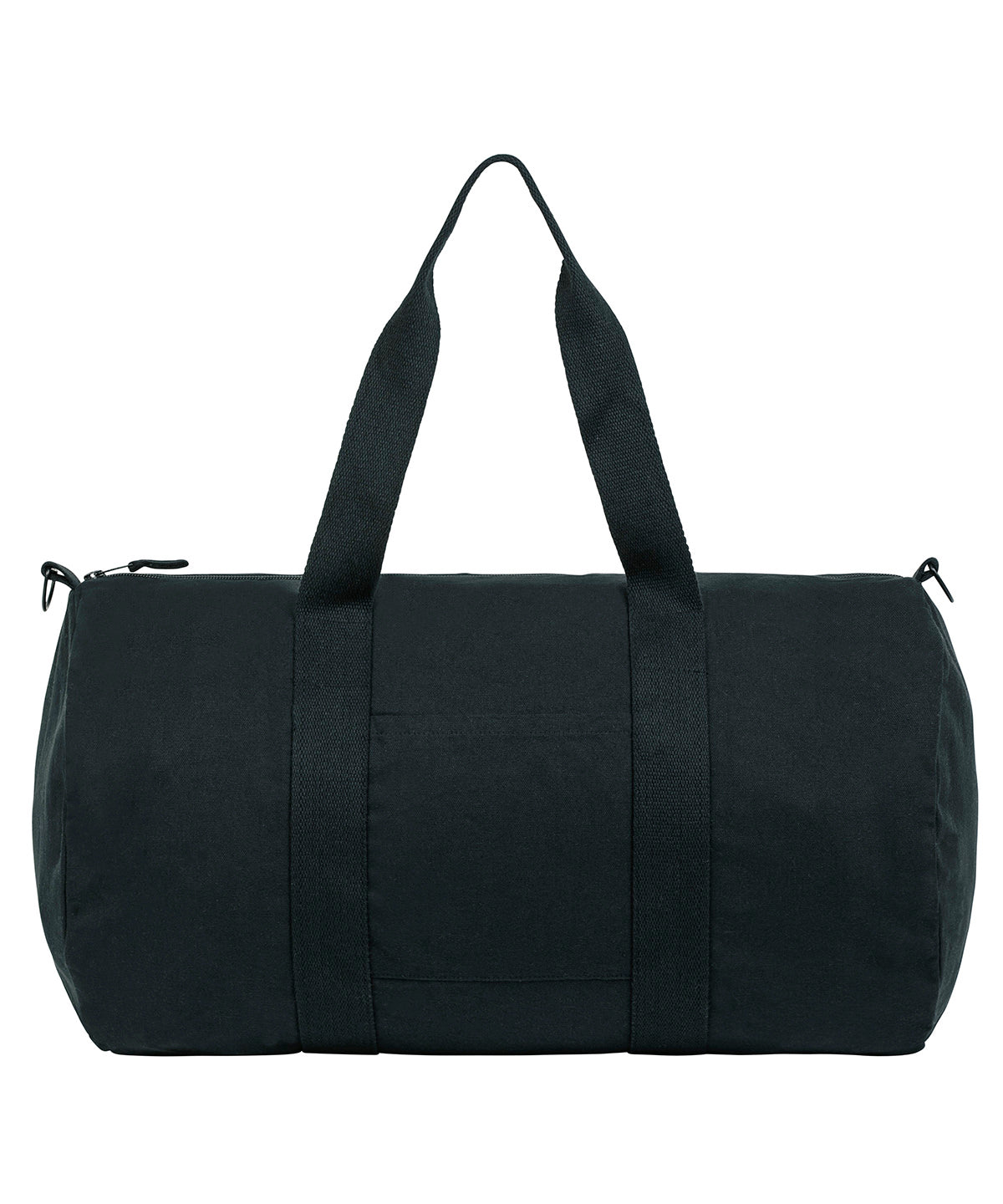 Black - Duffle bag with canvas fabric (STAU892) - GarmentEmbroidery