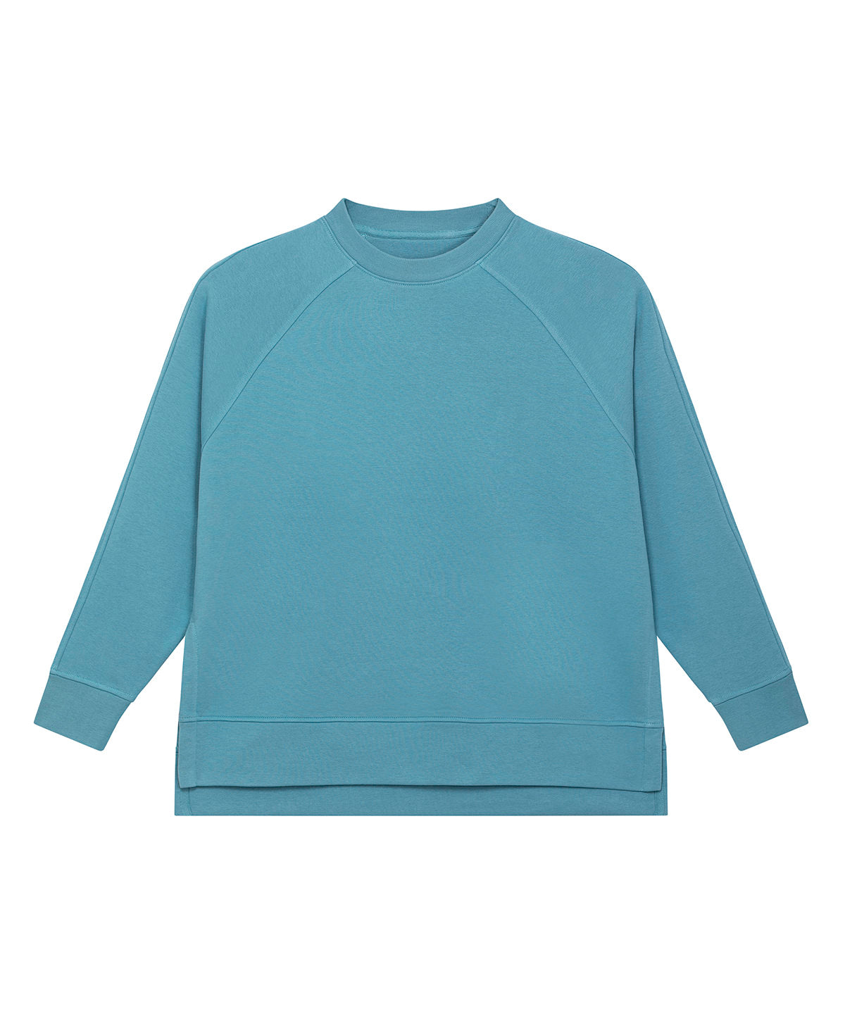 Atlantic Blue - Stella Wilder women's oversized crew neck sweatshirt (STSW872) - GarmentEmbroidery