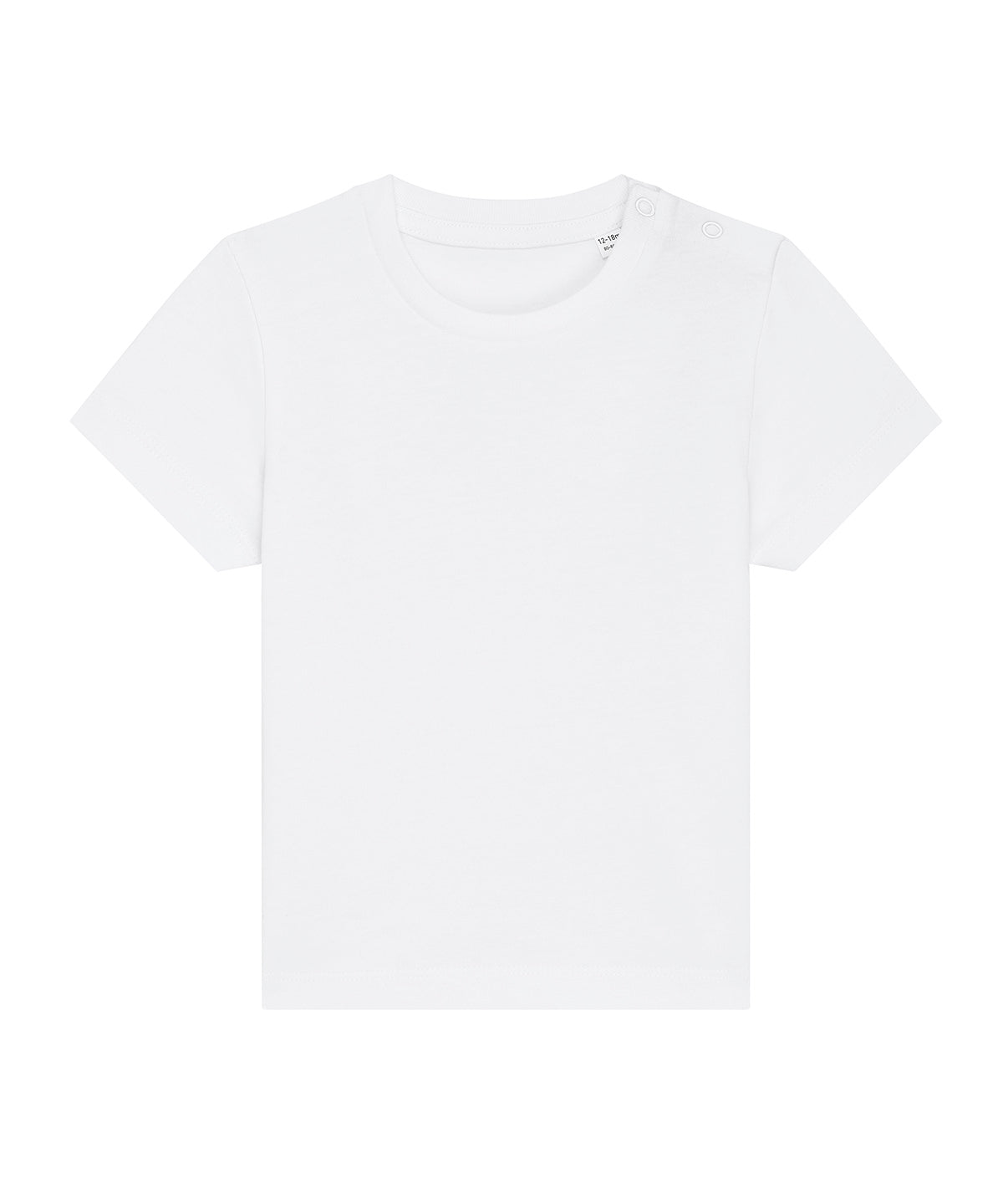 White - Baby Creator iconic babies' t-shirt (STTB918) - GarmentEmbroidery