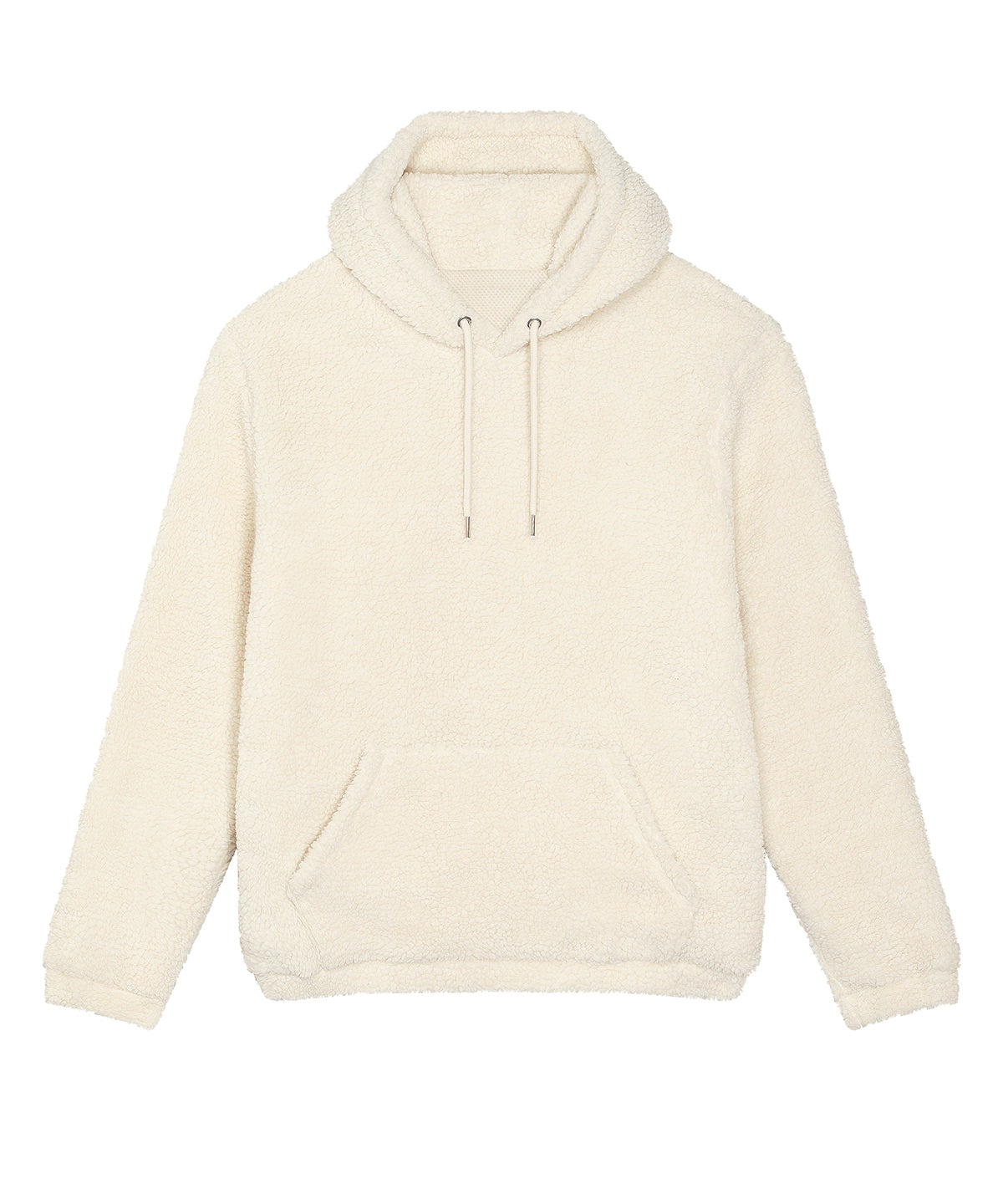 Natural - Unisex Snugger sherpa hoodie (STSU884) - GarmentEmbroidery