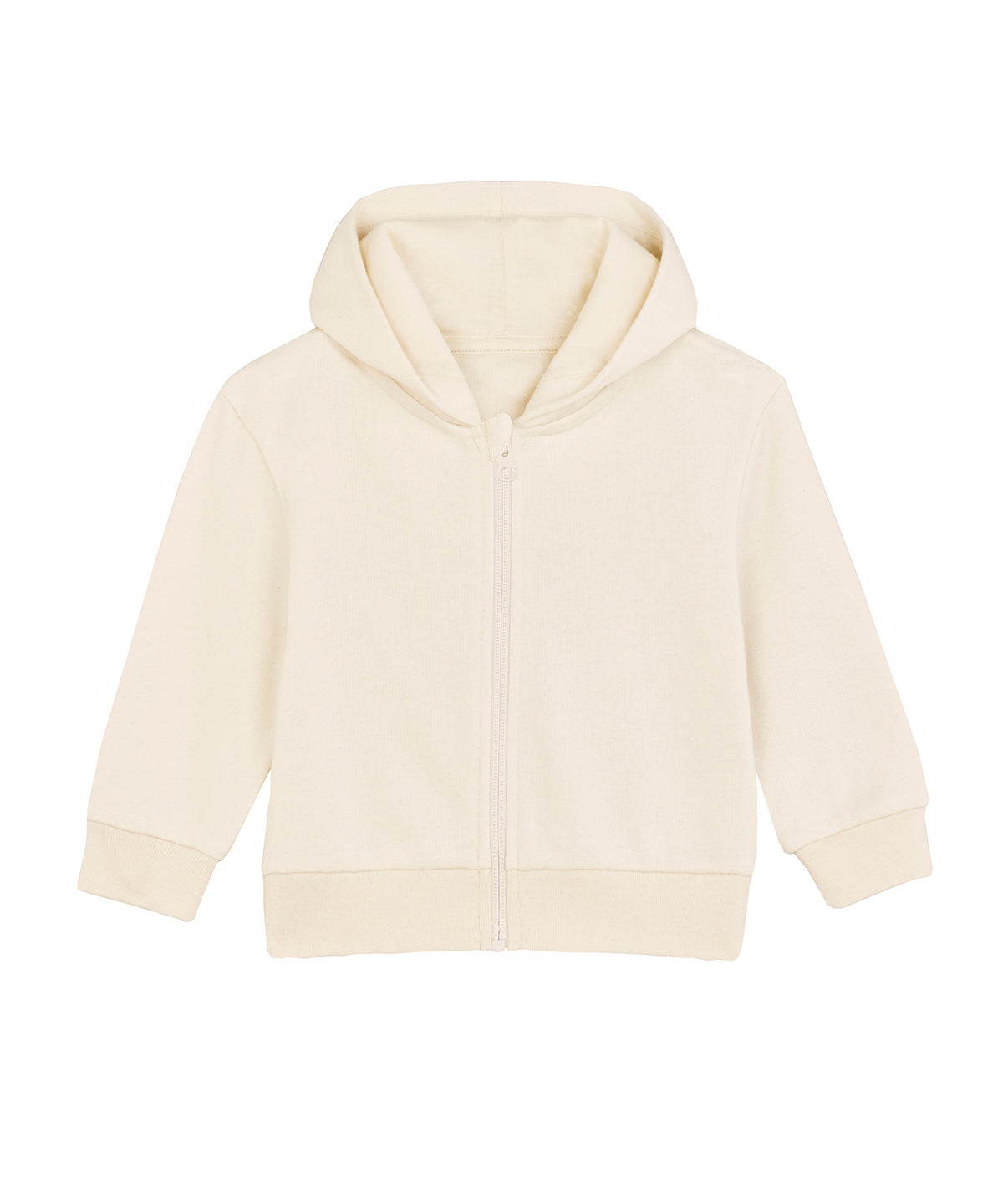 Natural Raw - Baby Connector hoodie zip-through sweatshirt (STSB105) - GarmentEmbroidery