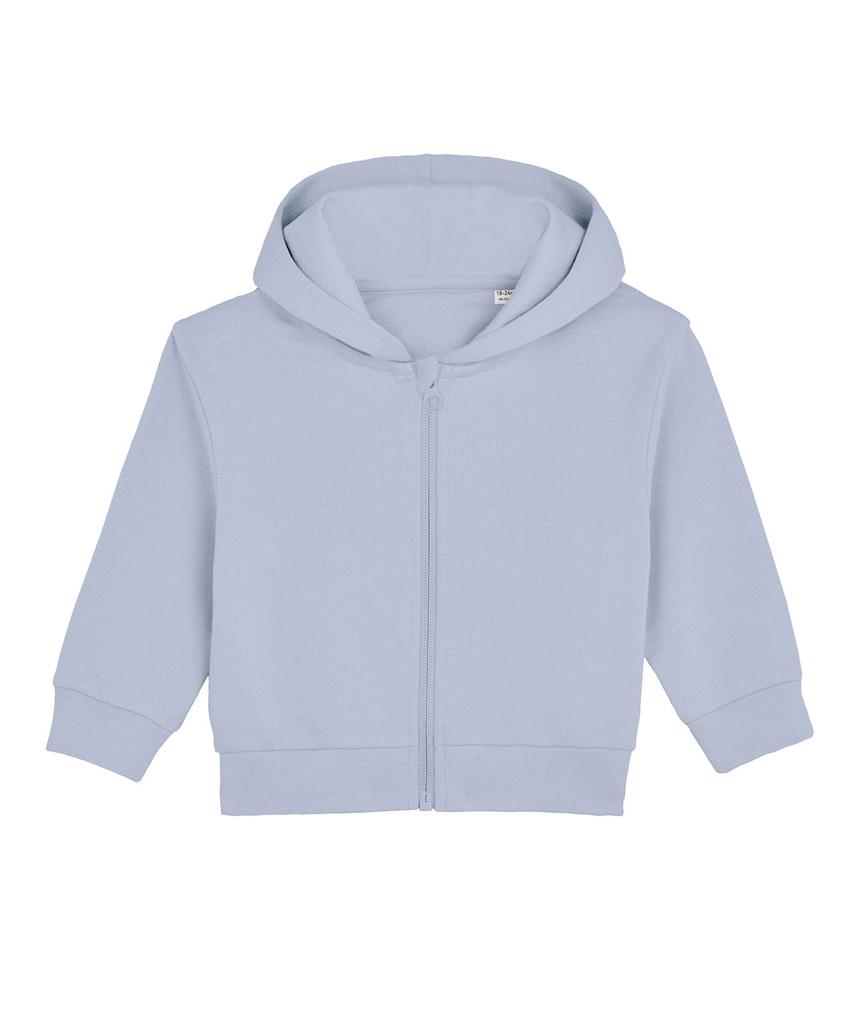 Serene Blue - Baby Connector hoodie zip-through sweatshirt (STSB105) - GarmentEmbroidery