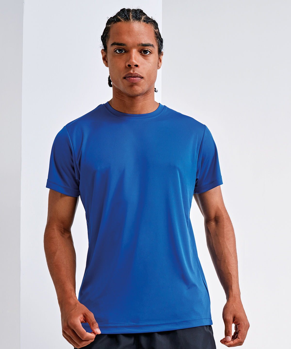 Blue Melange - TriDri® performance t-shirt - GarmentEmbroidery