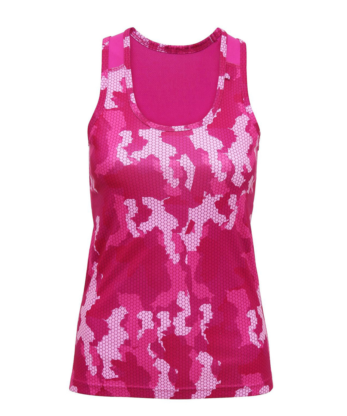 Camo Sapphire - Women's TriDri® Hexoflage® performance vest - GarmentEmbroidery