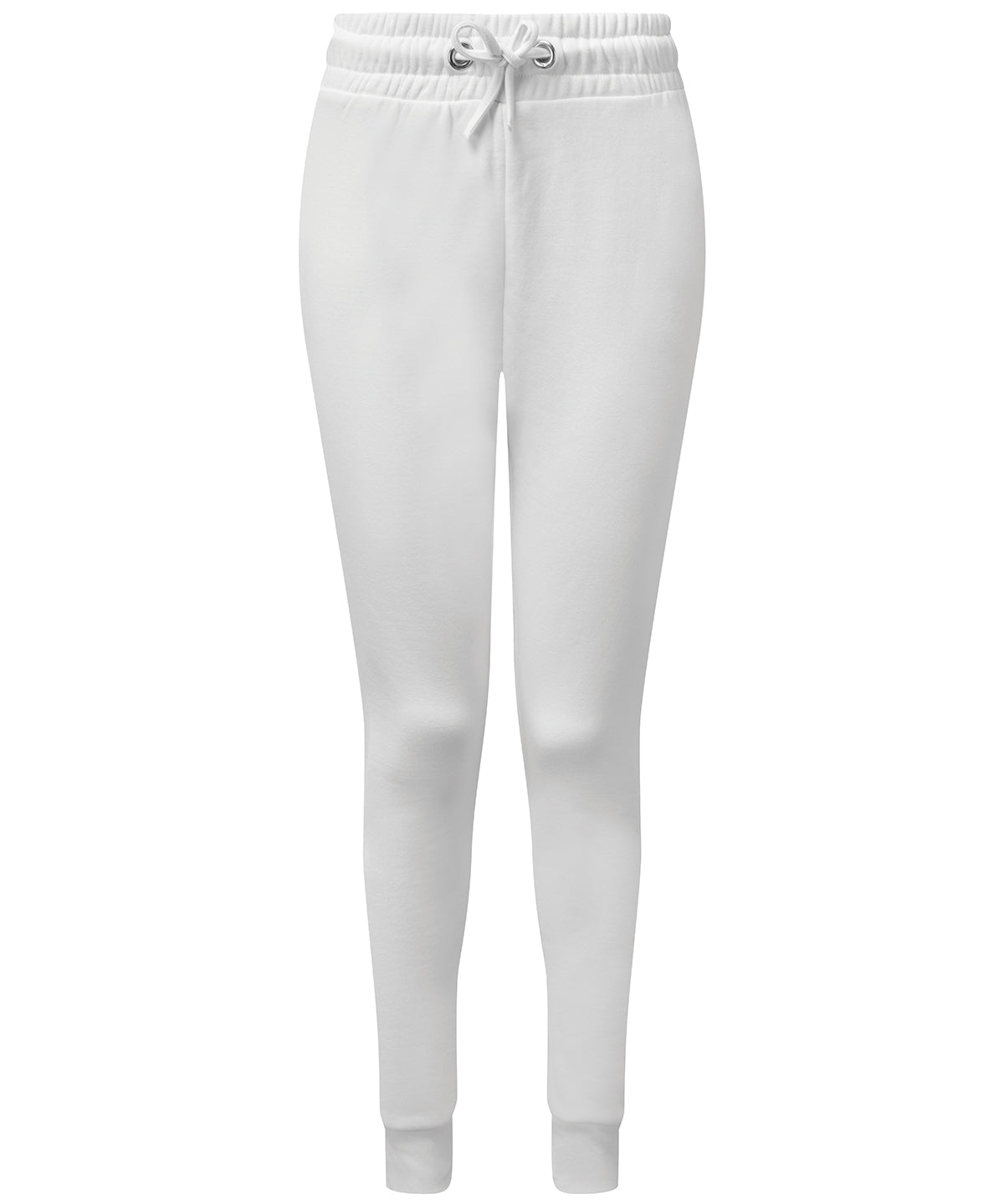 White - Women's TriDri® fitted joggers - GarmentEmbroidery