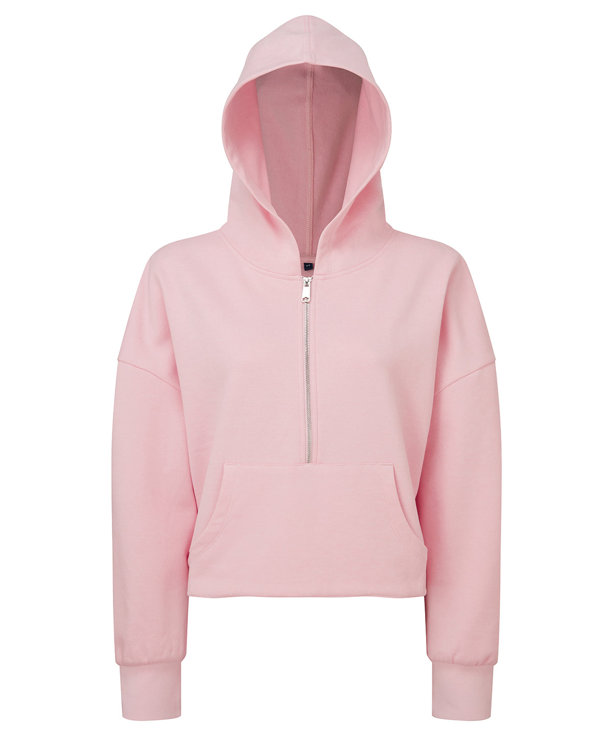 Light Pink - Women's TriDri® 1/2 zip hoodie - GarmentEmbroidery