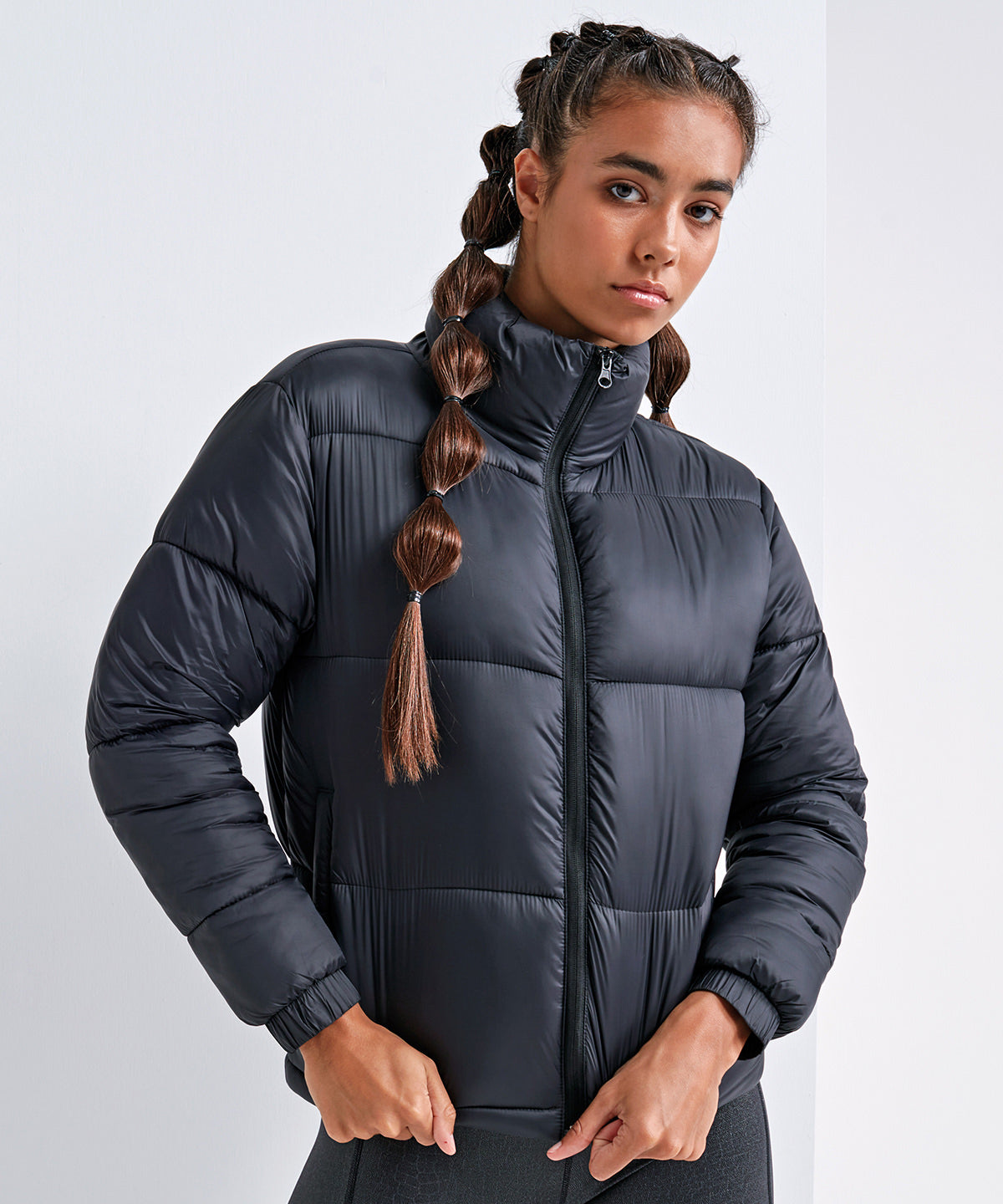 Black - Women's TriDri® padded jacket - GarmentEmbroidery