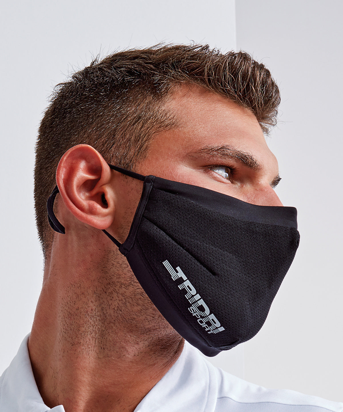 Black - TriDri® Fitness mask - GarmentEmbroidery