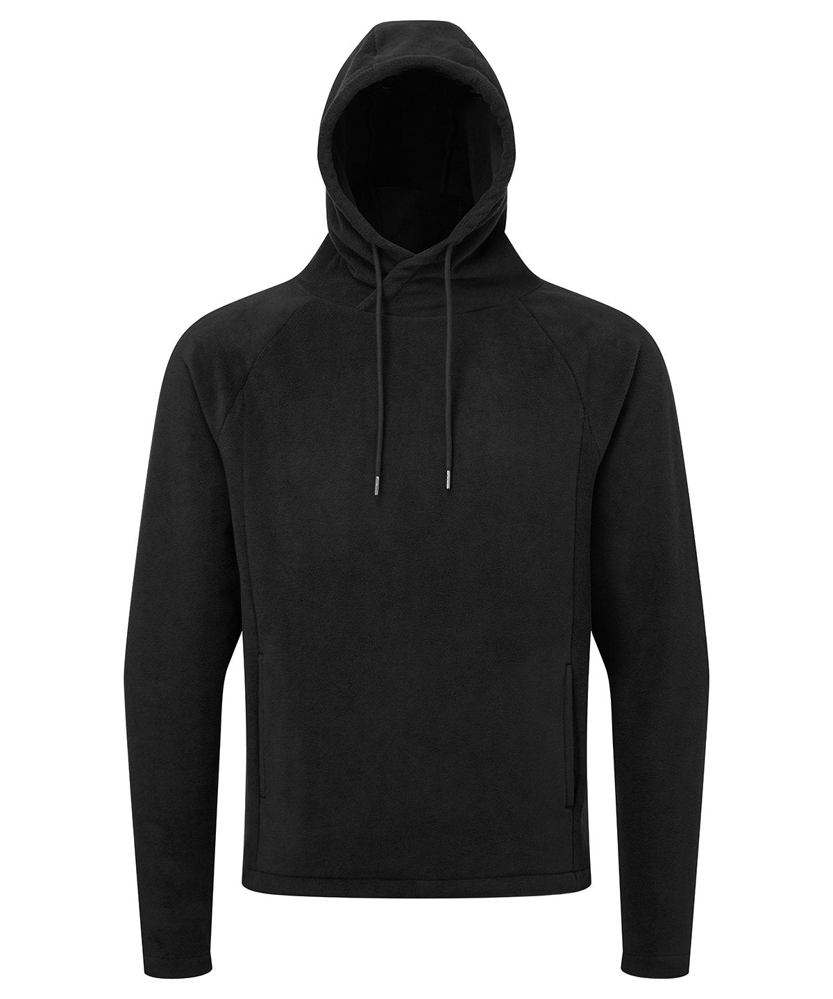 Black - Men's TriDri® microfleece hoodie - GarmentEmbroidery