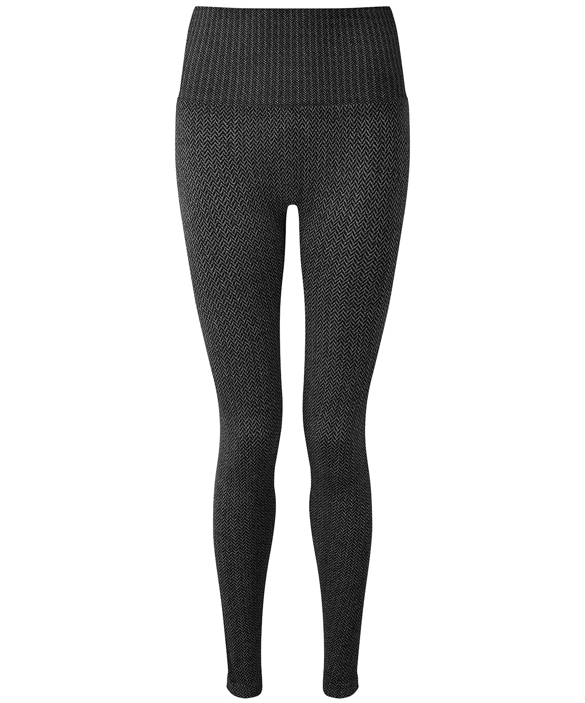 Charcoal - Women's TriDri® knitted city leggings - GarmentEmbroidery