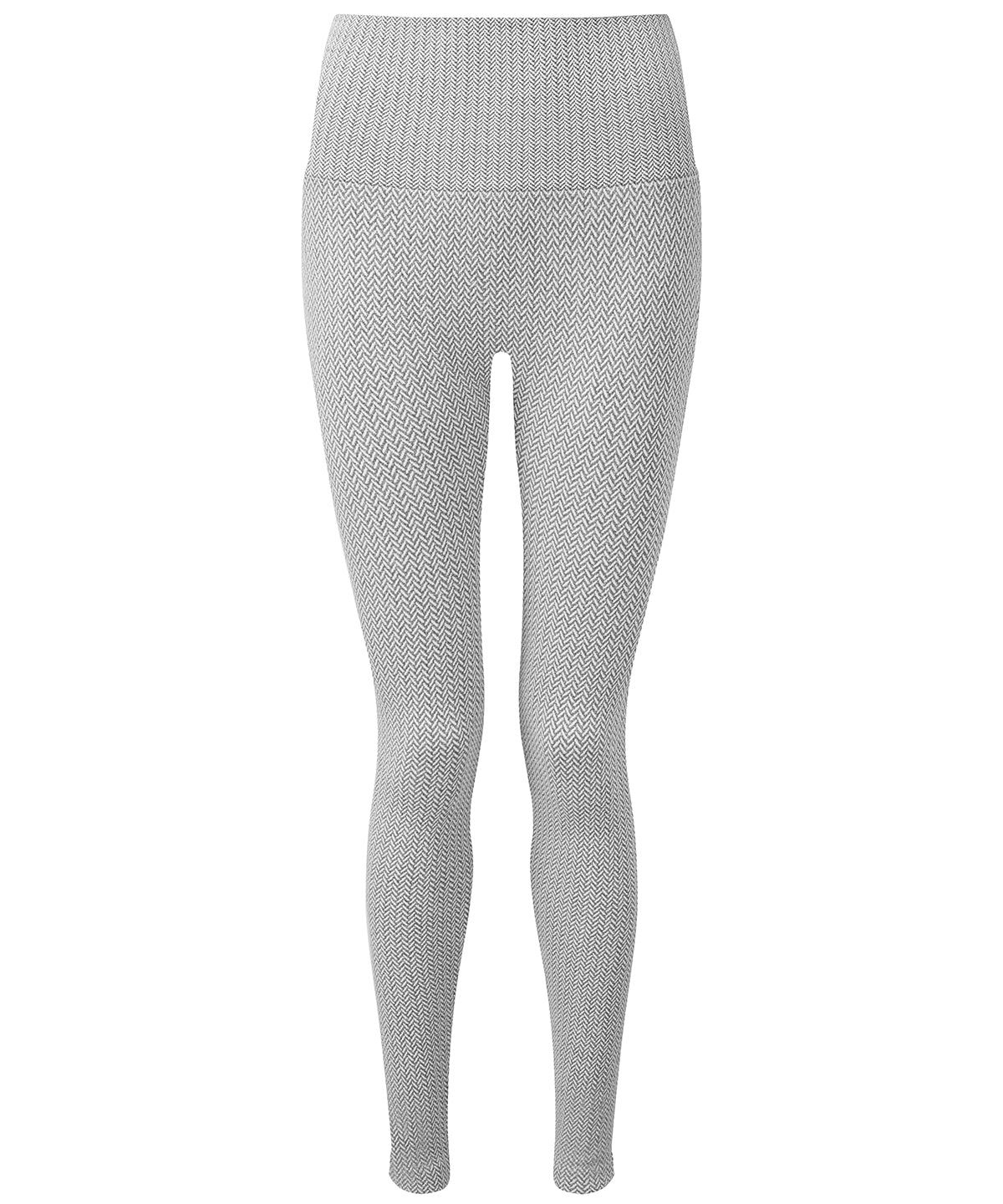 Heather Grey - Women's TriDri® knitted city leggings - GarmentEmbroidery