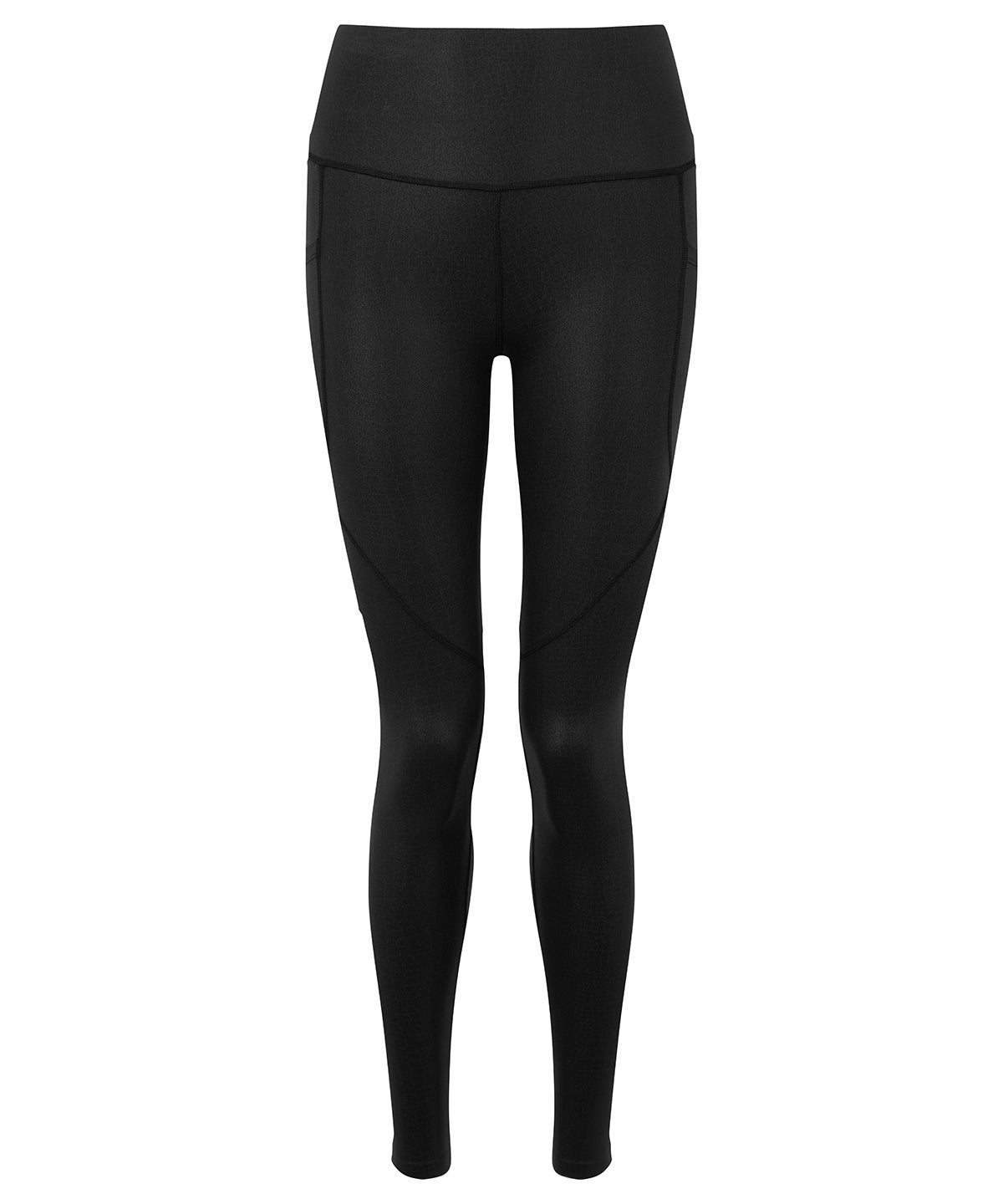 Black - Women's TriDri® embossed hourglass leggings - GarmentEmbroidery