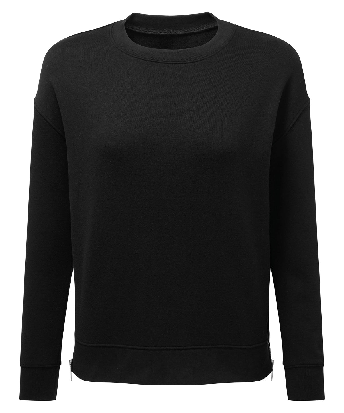 Black - Women's TriDri® Recycled Chill Zip Sweatshirt - GarmentEmbroidery