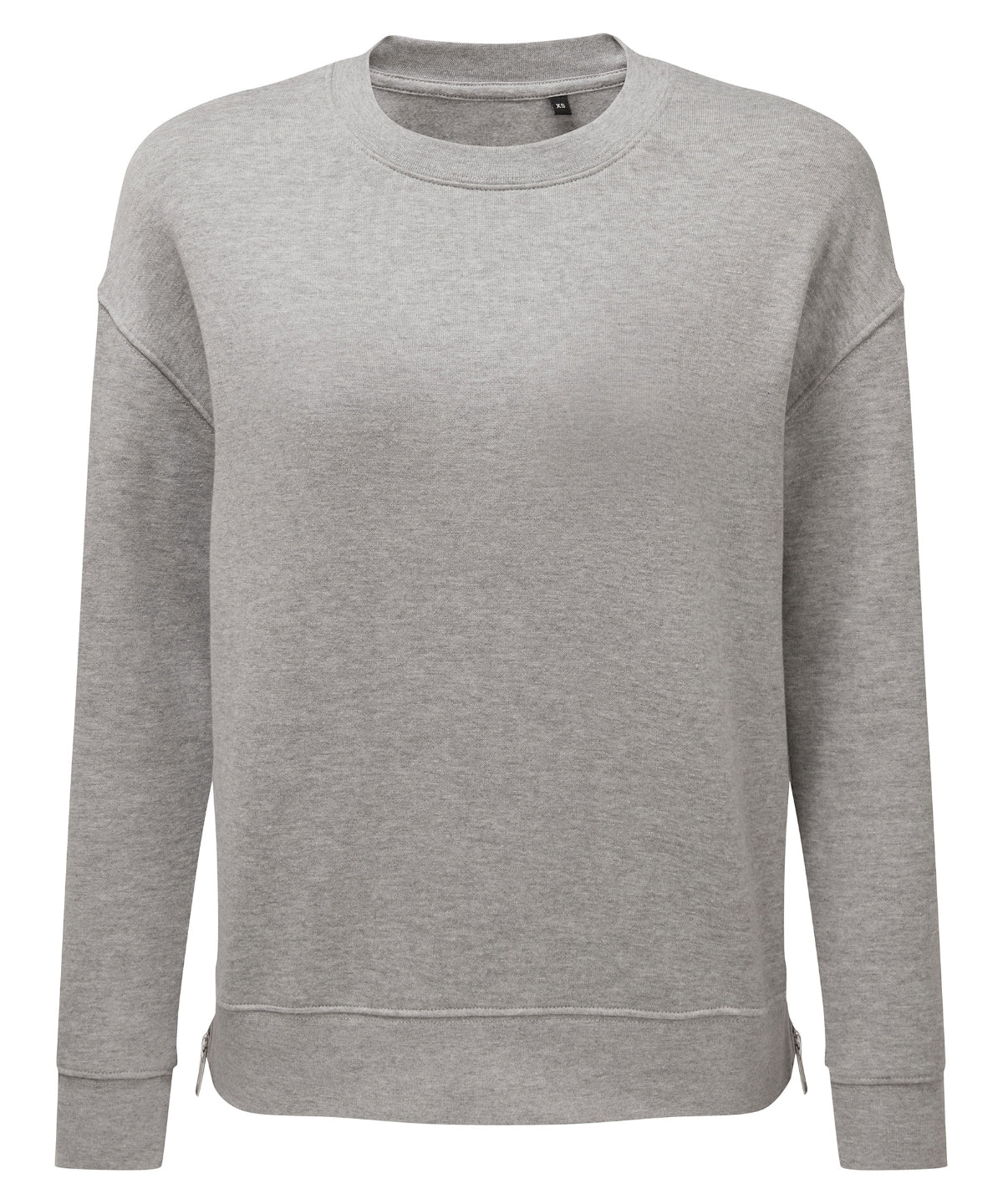 Heather Grey - Women's TriDri® Recycled Chill Zip Sweatshirt - GarmentEmbroidery